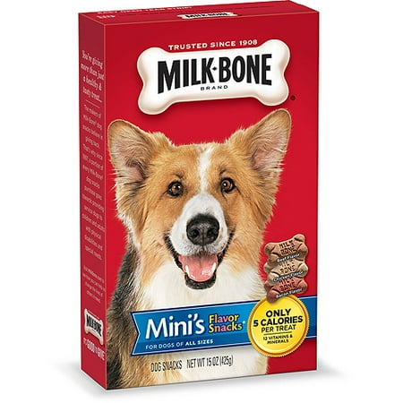 Milk Bone Flavor Snacks Mini's, 15 Oz