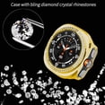thumbnail image 3 of KOMI Compatible with Samsung Galaxy Watch Ultra 47mm LTE Bling Diamond Case PC Bumper Protective Cases Women Girls Crystal Shining Rhinestone Cases Smartwatch Accessories Case (5pcs, 47mm), 3 of 7