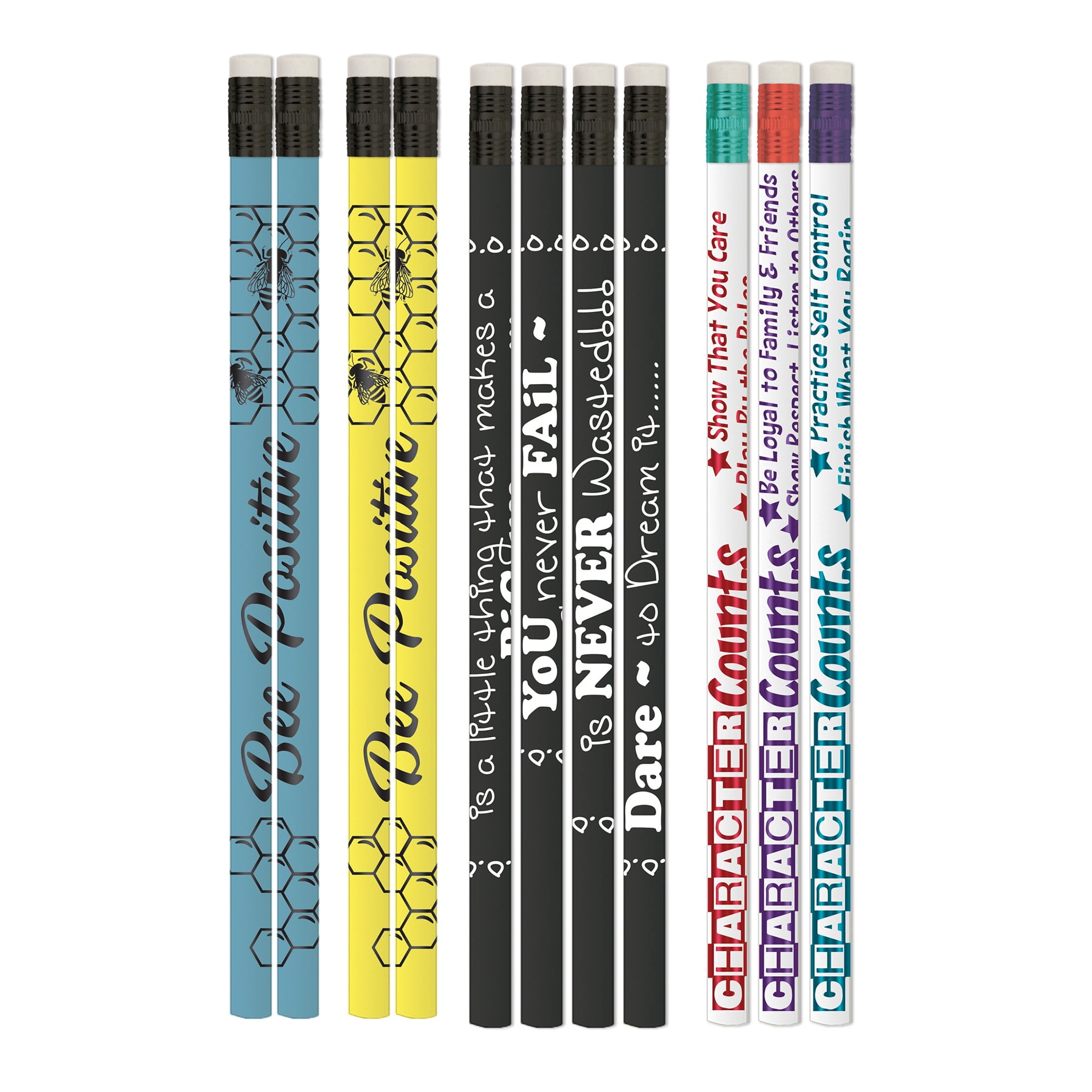 Musgrave Pencil Company Teacher Character Pencils Assortment, Pack of 144