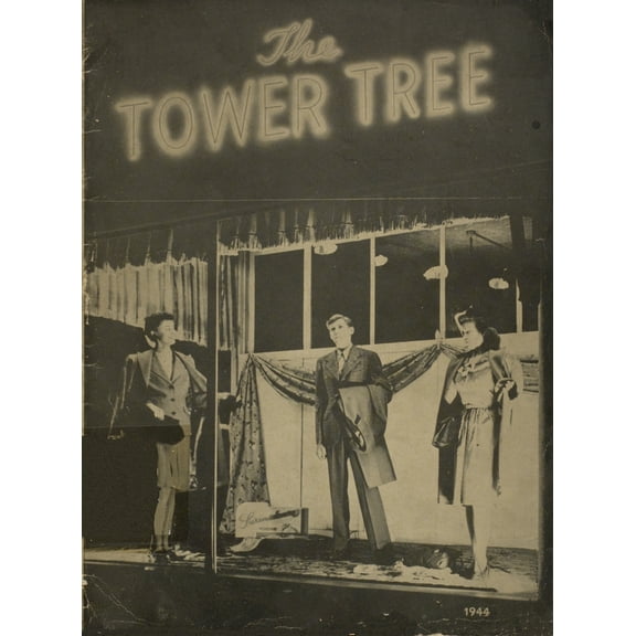 (Custom Reprint) Yearbook: 1945 Greensburg High School - Tower Tree Yearbook (Greensburg, IN)