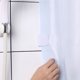 thumbnail image 5 of Injueey 2 PCS Fijación adhesiva Abrazaderas para cortina de ducha Clip fijo en forma de U Baño doméstico Tratamientos de ventanas blanco 2 piezas Injueey HA000794-00B, 5 of 6