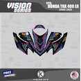 thumbnail image 2 of Kalair GFX Graphics Kit for Honda ATV TRX 400EX (2008-2016) Vision Series, 2 of 5