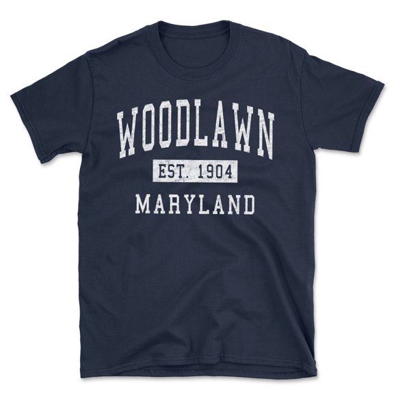Woodlawn Maryland Classic Established Men's Cotton T-Shirt