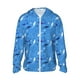 thumbnail image 1 of Balery Party Shark Cute Sudadera ligera de manga larga con capucha y protección solar UPF 50+ para hombre y mujer, ideal para pesca y running-Large, 1 of 7