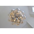 thumbnail image 2 of Fourteen Light Nickel Down Chandelier, 2 of 5