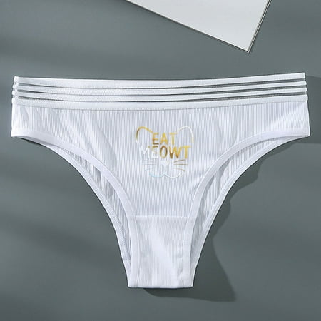 

uikmnh WomensIce Silk Without Through Waist Bikini Brief Underwear Thong