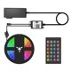 thumbnail image 1 of Tira de luces LED RGB Smart Wifi 16.4ft. 5050 Luces que cambian de color con voz y aplicación y 24 t Abanopi Negro, 1 of 7