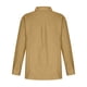 thumbnail image 5 of Umfun - Camisa de botones para mujer, estilo informal, elegante, para el trabajo, blusa de manga larga, cuello en V liso, solapa, blusa holgada, túnica de trabajo de manga larga con bolsillo, color, 5 of 5