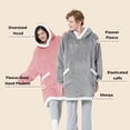 thumbnail image 2 of Sudadera con capucha Bedsure Mellow Rose para adultos y niños, 2 of 6