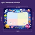 thumbnail image 3 of Kids Water Doodle Mat Painting Mat Toys - Early Childhood Education Fun Water Painting Mat Painting Graffiti Blanket Toy-for Girls Boys 3-10 Year Old As Birthday Christmas Gift, 3 of 5