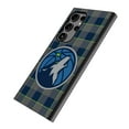 thumbnail image 2 of Keyscaper Minnesota Timberwolves Plaid Galaxy Magnetic Bump Case, 2 of 7