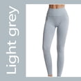 thumbnail image 5 of 3D Cellulite Leggings for Women 3D Anti Cellulite Leggings for Women Fitness Sport Pants No Front Seam Leggings Anti Cellulite Leggings No Curling Lift Pants High Waisted Leggings Breathable Grey S, 5 of 5