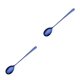 thumbnail image 4 of Inteprter Cuchara de estilo coreano con mango largo de acero inoxidable 304, café, sopa, bebida, cereal, postre, comedor, cucharadita caliente Azul 2piezas Inteprter CBP040688, 4 of 5