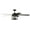 Black, variant on Craftmade Lighting - Nicolas - 5 Blade Ceiling Fan with Light Kit In