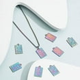 thumbnail image 5 of 18Pcs Tarot Charms Tarot Card Charm Plating Rainbow Color ouijas Rectangle Flat Alloy The Sun Star Moon Charms, 5 of 9