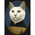 thumbnail image 2 of Girl's Star Trek: The Next Generation Commander Data Cat  Graphic Tee Black X Small, 2 of 4