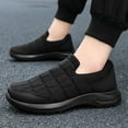 thumbnail image 2 of Low Top Quilted Slip on Loafers for Men Comfort Soft Sole Lightweight Casual Winter Walking Shoes, 2 of 6