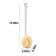 thumbnail image 3 of Shower Brush with Long Handle,Soft Body Back Scrubber for Gentle Exfoliation and Skin Health,Double-Sided Ergonomic Design for Men and Women,Ideal for Bathroom Shower and Home Spa Use-Free Size, 3 of 6
