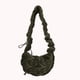 thumbnail image 4 of Bolso Bandolera Con Forma Nube para Mujer Bolsos Suaves Con Asa Superior Bolsos Casuales Fruncidos (verde Oscuro), 4 of 9