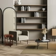 thumbnail image 3 of Leick Home 10107-CH Oval End Table with Shelf, Chocolate Cherry, 3 of 16