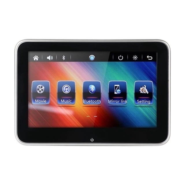 10 Inch Ultra-thin Car Headrest Monitor MP5 Player Link FM HD 1080P Video Screen With USB/SD Multimedia Player ,Widely Used