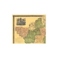 thumbnail image 3 of Historic County Map - New Haven County Connecticut - Whiteford 1852 - 26.69 x 23 - Vintage Wall Art, 3 of 5