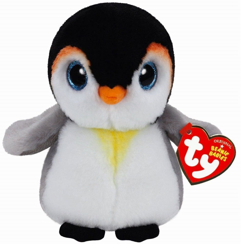 NEW MWMT 6 Inch Ty Beanie Boo ~ NORTH the Holiday Penguin 