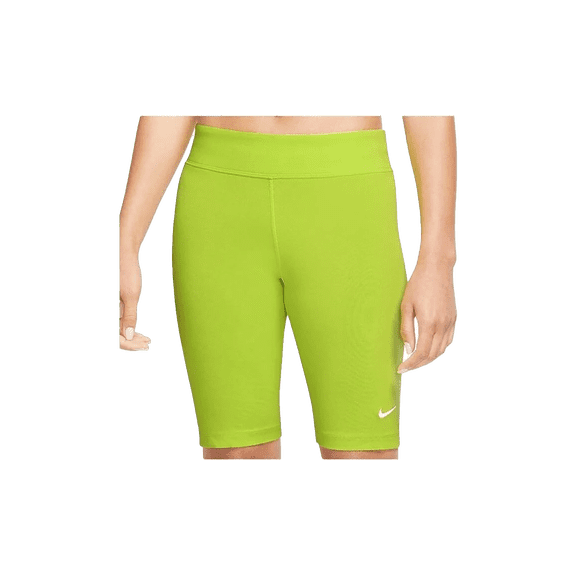 NIKE WOMENS SPORTSWEAR ESSENTIAL MID-RISE BIKE SHORTS Womens "Atomic Green" CZ8526 321 CZ8526 321 from Stadium Goods