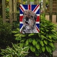 thumbnail image 2 of Border Terrier with English Union Jack British Flag Garden Flag, 2 of 5