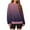 Wine, variant on Kaemgyyd Sweatshirts for Women Casual Loose Crew Neck Long Sleeve Pullover Oversized Gradient Fall Fashion Clothes