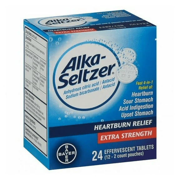 Alka-Seltzer Heartburn Extra Strength 24 ct. (Pack of 3)