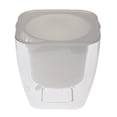 thumbnail image 2 of Maceta cuadrada redonda de autorriego, maceta para el hogar, oficina, jardín, decoración de mesa Cuadrado 125 × 125 mm Zulema Jardinera con riego automático, 2 of 8