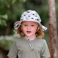 thumbnail image 3 of Jan & Jul Baby Boy Sun-Hat with Adjustable Straps, Breathable Cotton (M: 6-24 months, Bear), 3 of 5