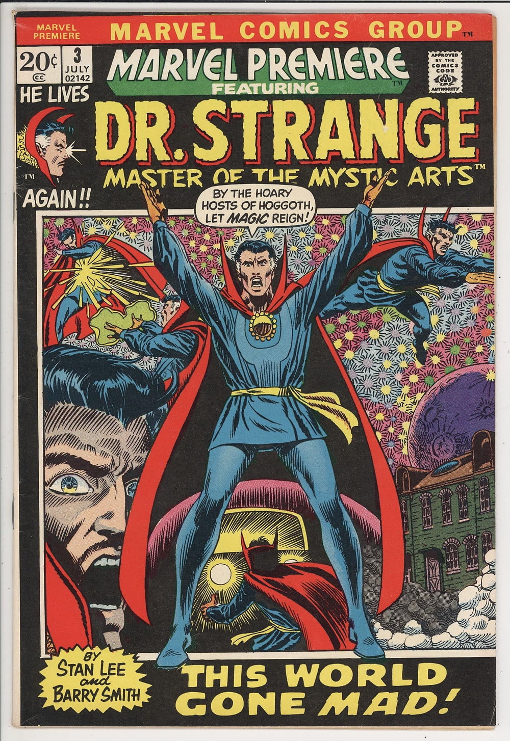 Cover of Marvel Premiere #3