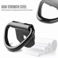 thumbnail image 5 of 20-Pack D-Shaped Anchor Rings for Cargo Tie-Down, Heavy-Duty Pull Hooks for Truck and Trailer Use, 5 of 5