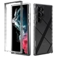 thumbnail image 2 of Transparent Gradient Rugged Armor Shockproof Case For Samsung Galaxy S22 S23 S24 Ultra S21 S20 FE S10 Note 9 10 20 Back Cover, 2 of 5