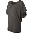 thumbnail image 3 of Women's Short Sleeve Draped Dolman T-Shirt, 3 of 5