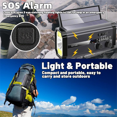 thumbnail image 2 of Emergency Weather Radio Hand Crank Solar Radio Portable AM/FM/ Radio with 5 Charging Modes Cell Phone Charger,1 x Weather Radio 1 x USB Cable,Gray-Black, 2 of 6
