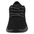 thumbnail image 3 of Urban Fox Womens Beckett Wool Fashion Sneakers | Wool Sneakers | Black 10 M US, 3 of 7