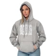 thumbnail image 3 of Extra Gluten Please Foodie Love Carbs Hoodie Sweatshirt Women Men Brisco Brands M, 3 of 6