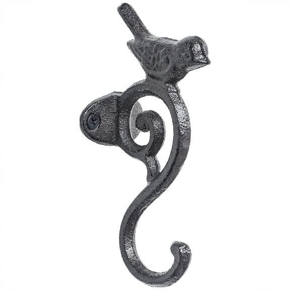Rirozkan Bird Hook, Single Iron Bird Shaped Hook, Rustic Style Wall Hook, Decorative Coat Hanger, for Keys, Hats, and Kitchen Tools