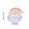 thumbnail image 3 of Christmas Neon Sign LED Wall Light, USB Powered Glowing Decorative Lamp for Holiday Party Home Dorm Tabletop Window Decor A, 3 of 6