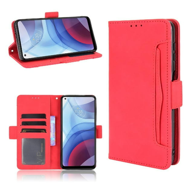 Funda Tipo Billetera GANGXUN para Motorola MOTO G Power 2021 – Tapa Flip con Tarjetero