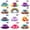 Blue,Light Blue,Sky Blue,Pink,Red,Purple,Hot Pink,Green,Yellow,Multicolor, variant on Childrens Ski Gloves, Outdoor Windproof Thick Lanyard Pupils Gloves for 6-10 Years, Fleece Lined Warm Design for Snow Activities