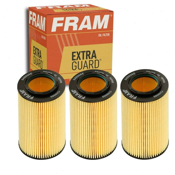 3 pc FRAM CH9999 Extra Guard Engine Oil Filters for 16511-85C00 4269649 FK-147 L16162 T1175 T164 TF221 Oil Change Lubricant Filters