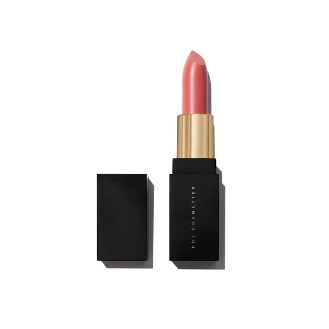 PDL Cosméticos de Patricia De León | Lápiz labial de alta potencia (Panam? Paradise) | Lápices labiales con acabado mate de coral suave de colores intensos | Fórmula hidratante de larga duración, text