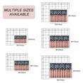 thumbnail image 6 of American Flag Outdoor Rug 4x6 Ft, Non Slip Washable Area Rug, Retro Blue Star Red Striped USA Flag Patio Rugs Carpet Runner, Large Floor Mat for Indoor/Outdoor Deck Porch Camping, 6 of 8