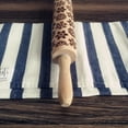 Christmas Rolling Pin Engraved Embossed Rolling Pin for Baking