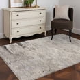 thumbnail image 3 of 3'x5' Rug for Living Room Bedroom, Gray Brown Washable Area Rugs Non-Slip Carpet Mats, Vintage Shabby Texture Making Old Indoor Low Pile Area Rug Runner for Kitchen, Mudroom, 3 of 8