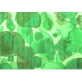 thumbnail image 1 of Ahgly Company Indoor Rectangle Abstract Green Contemporary Area Rugs, 4' x 6', 1 of 1